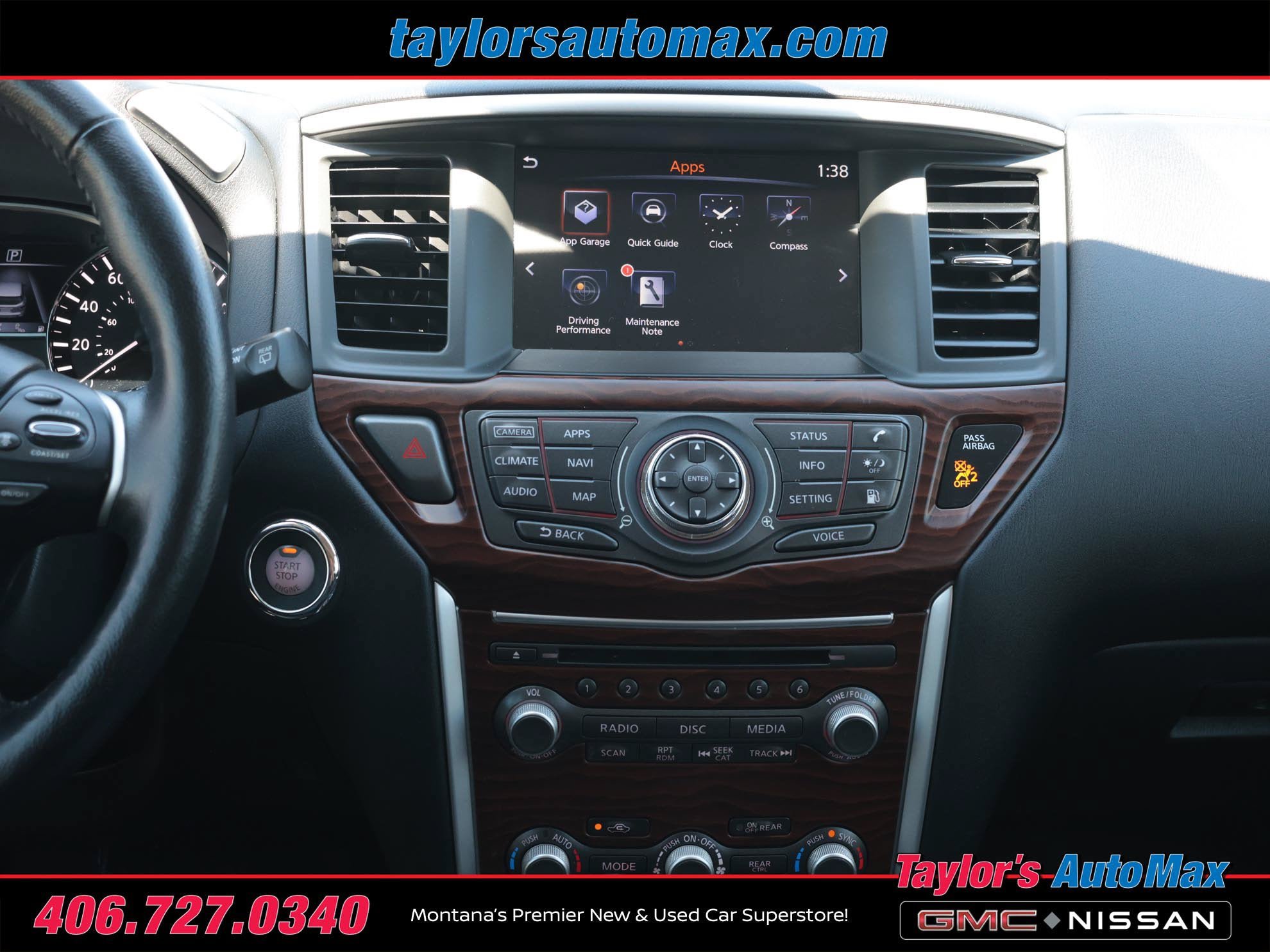 Used 2019 Nissan Pathfinder Platinum AWD/4WD image 11