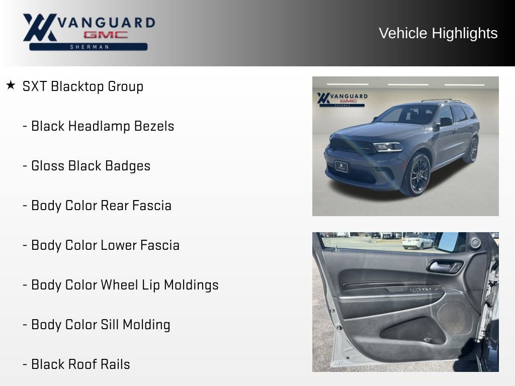 Used 2024 Dodge Durango SXT w/ SXT Blacktop Group image 11