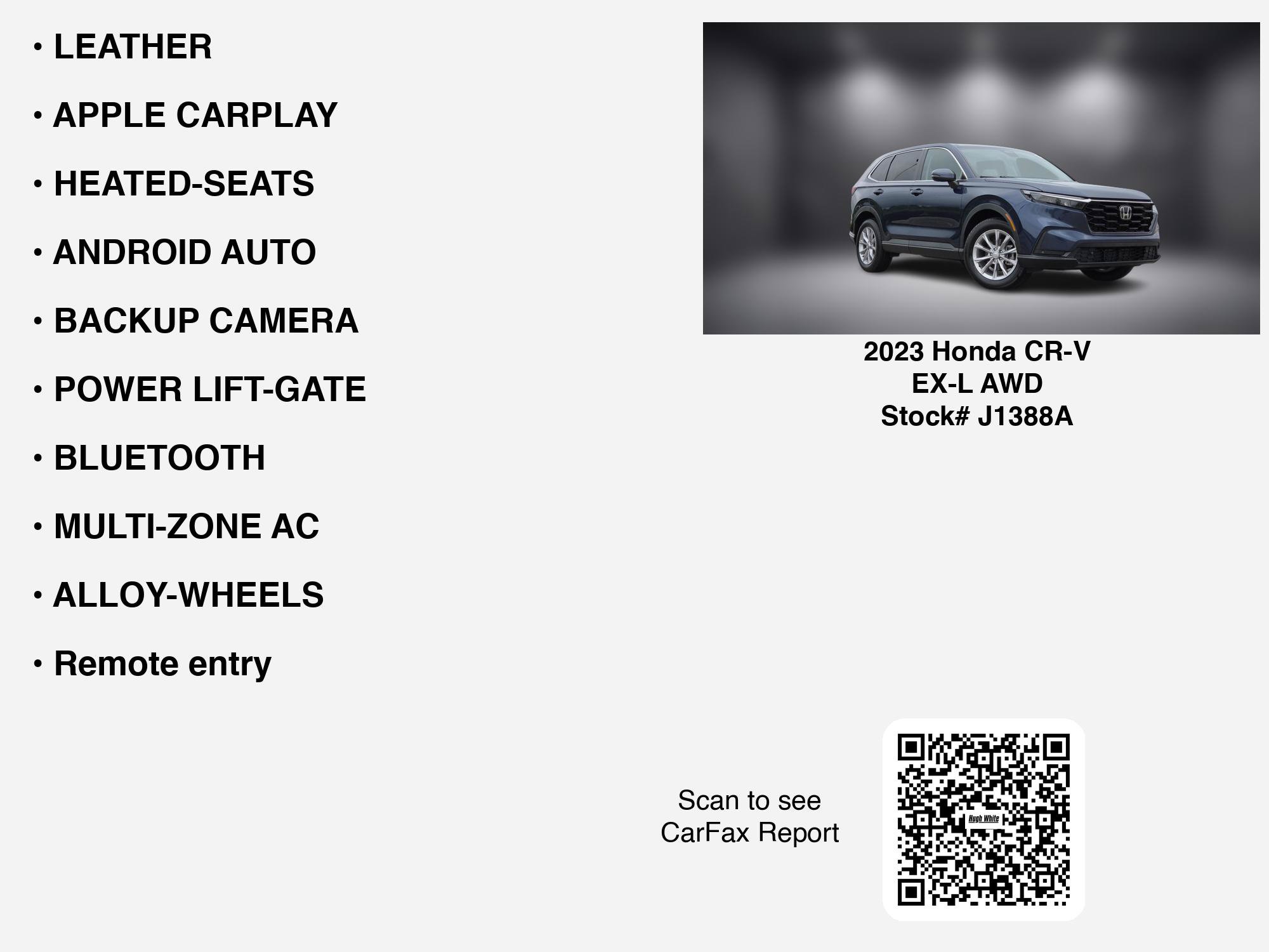 Used 2023 Honda CR-V EX-L image 7