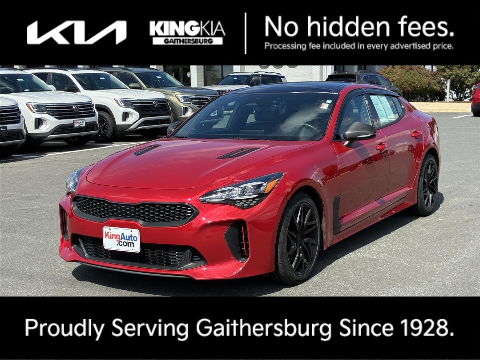 Used 2022 Kia Stinger GT-Line w/ Sun & Sound Package