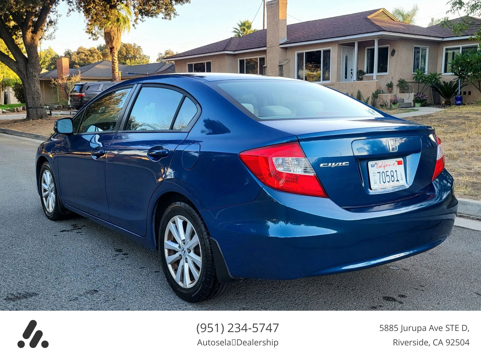 Used 2012 Honda Civic EX image 7