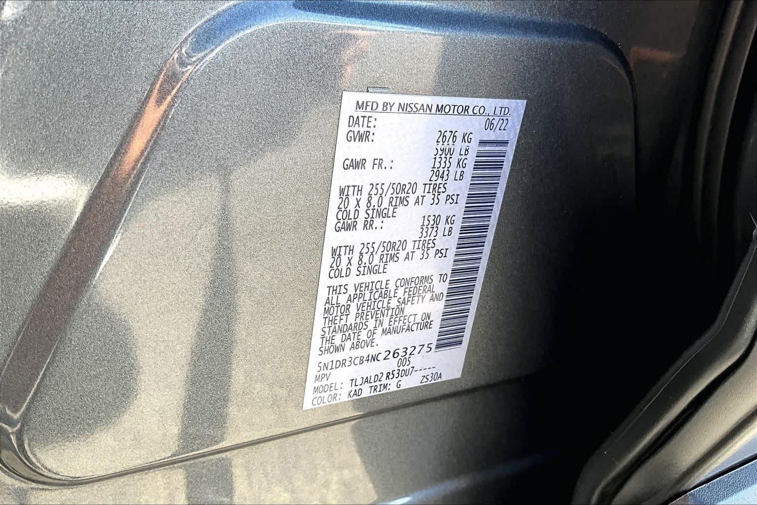 Used 2022 Nissan Pathfinder SL w/ SL Premium Package FWD image 35