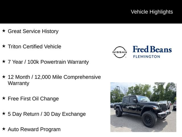 Used 2021 Jeep Gladiator Mojave w/ LED Lighting Group AWD/4WD image 5
