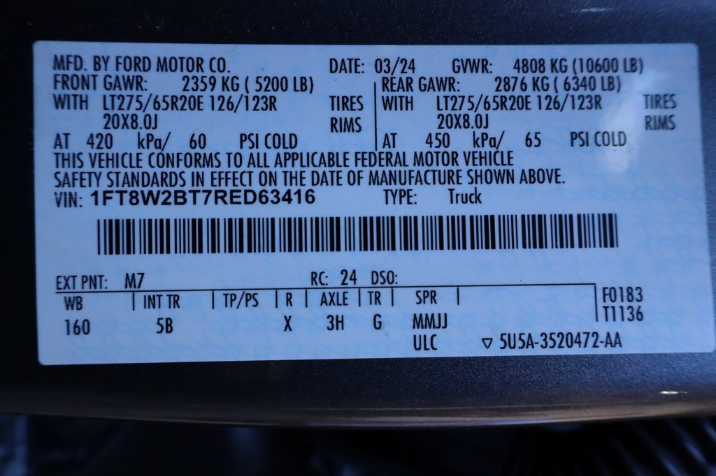 Used 2024 Ford F250 Lariat w/ Lariat Ultimate Package AWD/4WD image 47