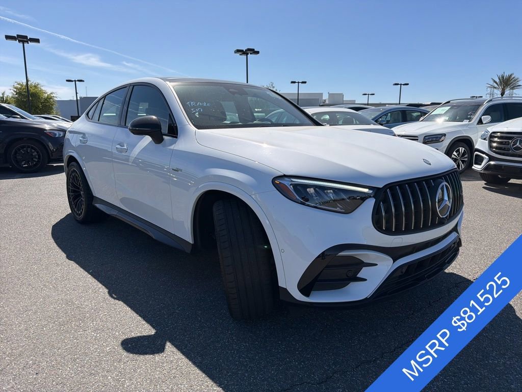 Used 2025 Mercedes-Benz GLC 43 AMG 4MATIC Coupe image 3