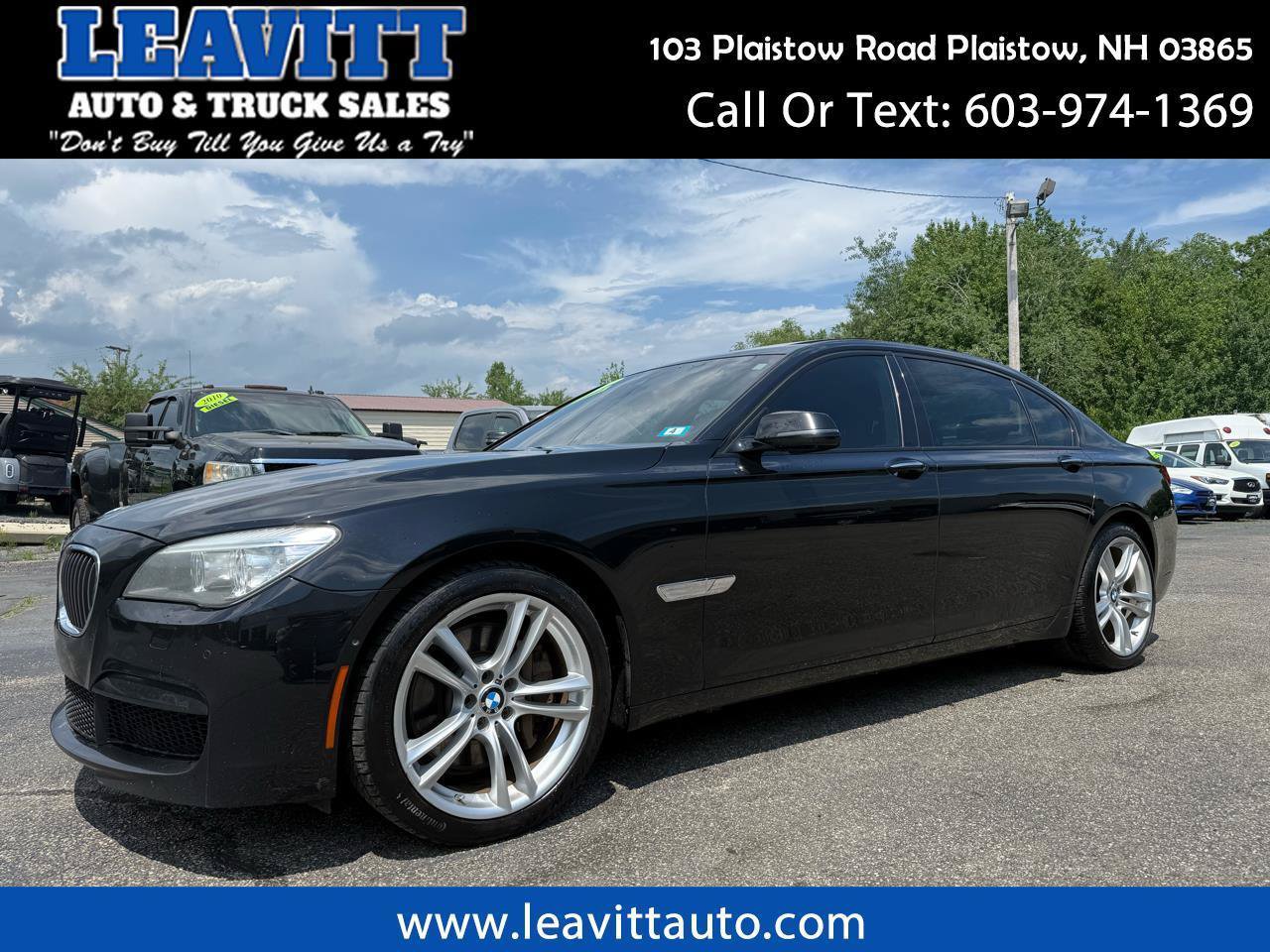Used 2013 BMW 750Li RWD image 1