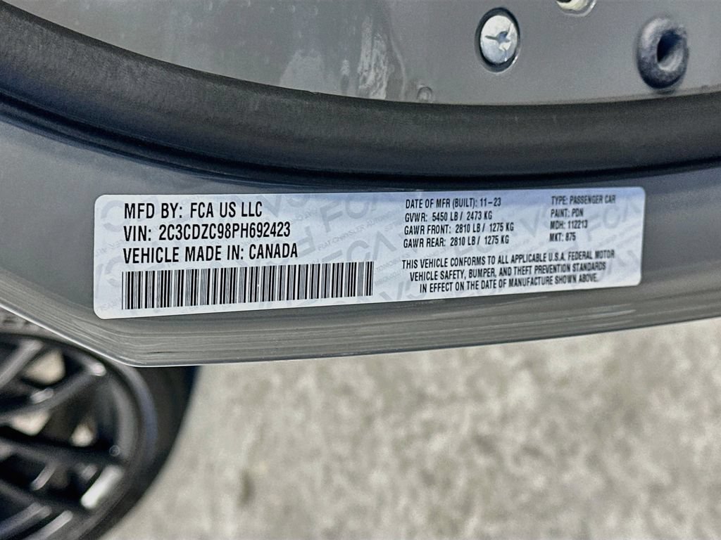 Used 2023 Dodge Challenger SRT Hellcat RWD image 36