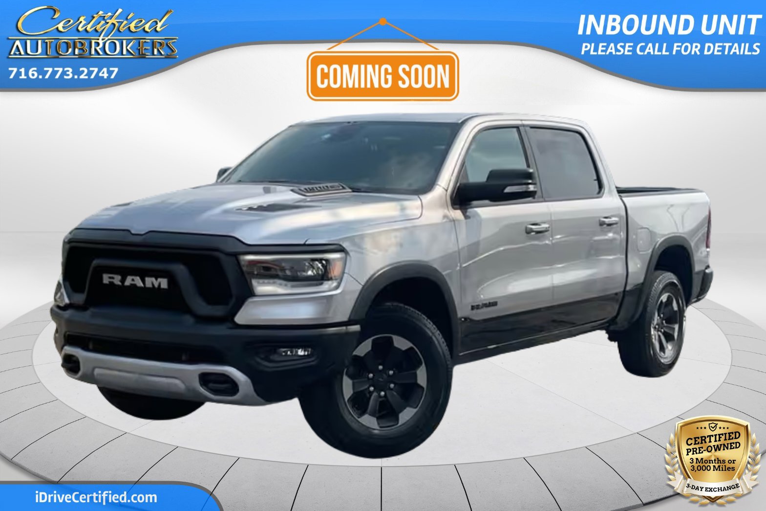 Used 2019 RAM 1500 Rebel w/ Rebel Level 2 Equipment Group