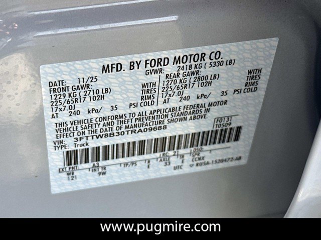 New 2026 Ford Maverick XL w/ Equipment Group 101A AWD/4WD image 32