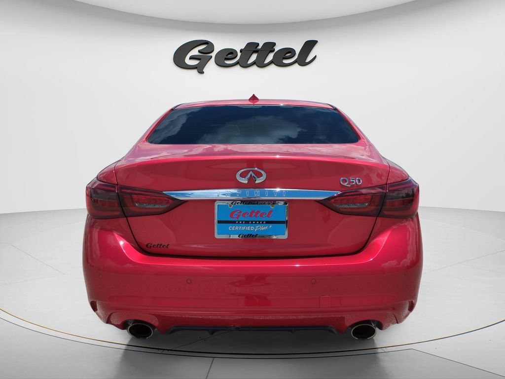 Used 2023 INFINITI Q50 Luxe w/ Cargo Package RWD image 6