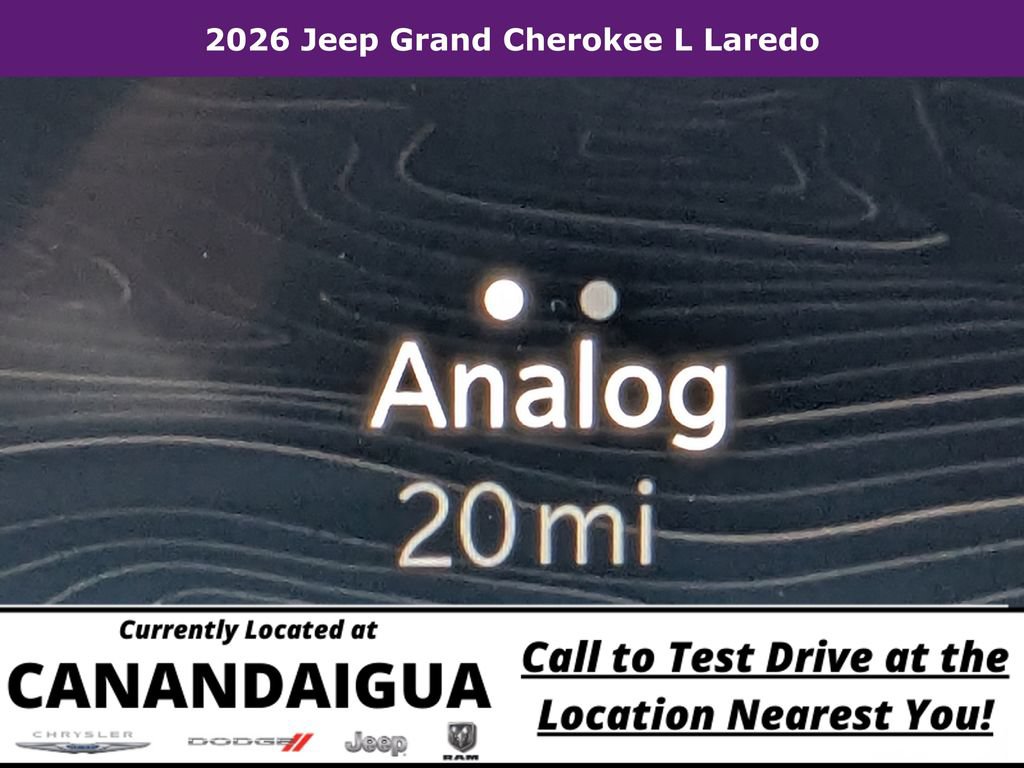 New 2026 Jeep Grand Cherokee L Laredo AWD/4WD image 20