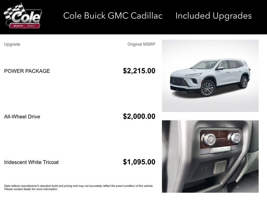 New 2026 Buick Enclave Preferred w/ Power Package image 4