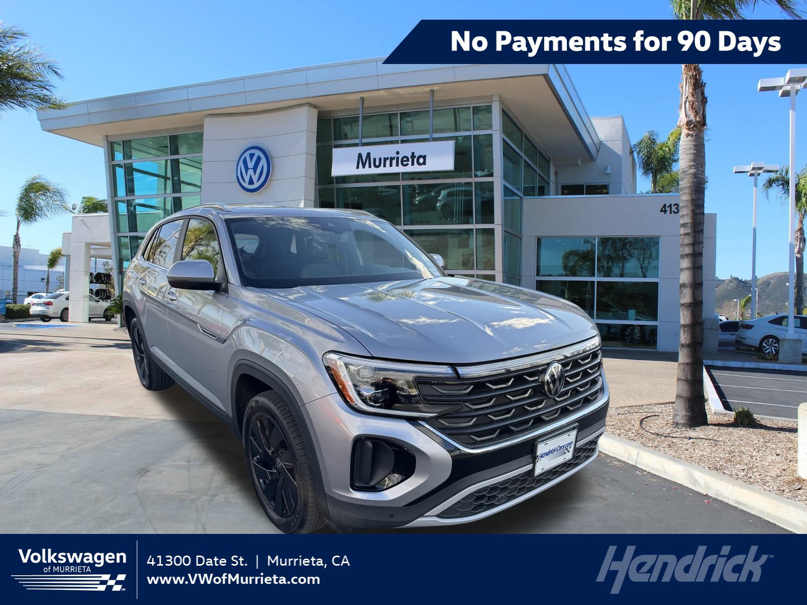 Used 2024 Volkswagen Atlas Cross Sport SE w/ Panoramic Sunroof Package