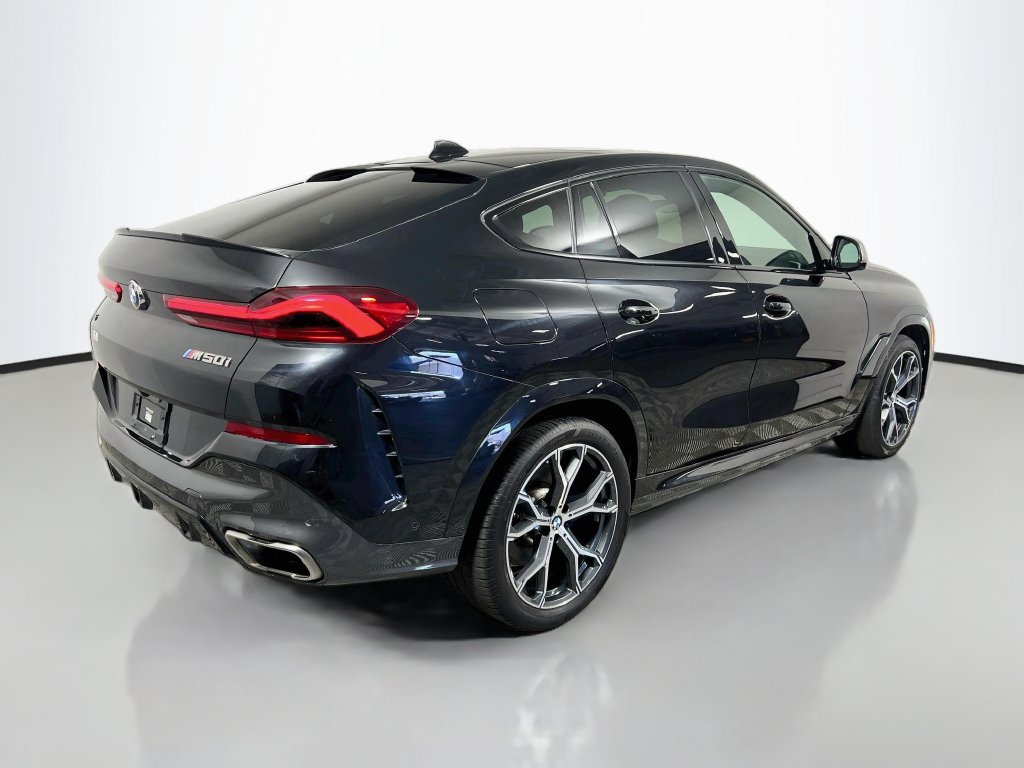 Used 2023 BMW X6 M50i w/ Executive Package AWD/4WD image 3
