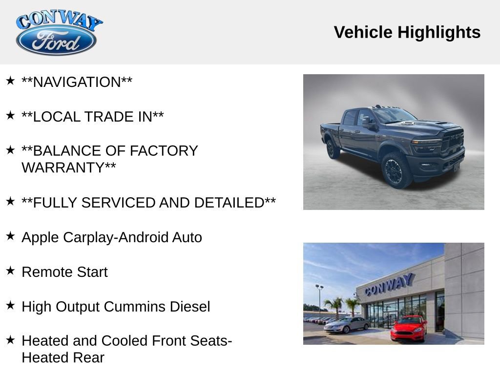 Used 2025 RAM 2500 Rebel w/ Rebel Level 1 Equipment Group image 8