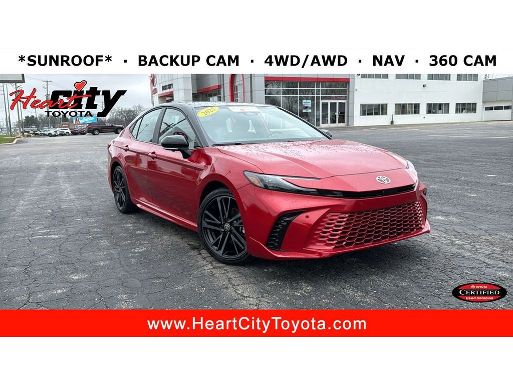Certified 2025 Toyota Camry XSE w/ Premium Plus Package image 1