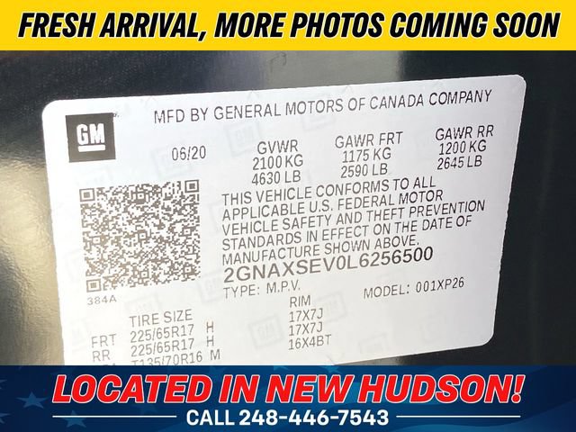Used 2020 Chevrolet Equinox LS w/ LS Convenience Package AWD/4WD image 32