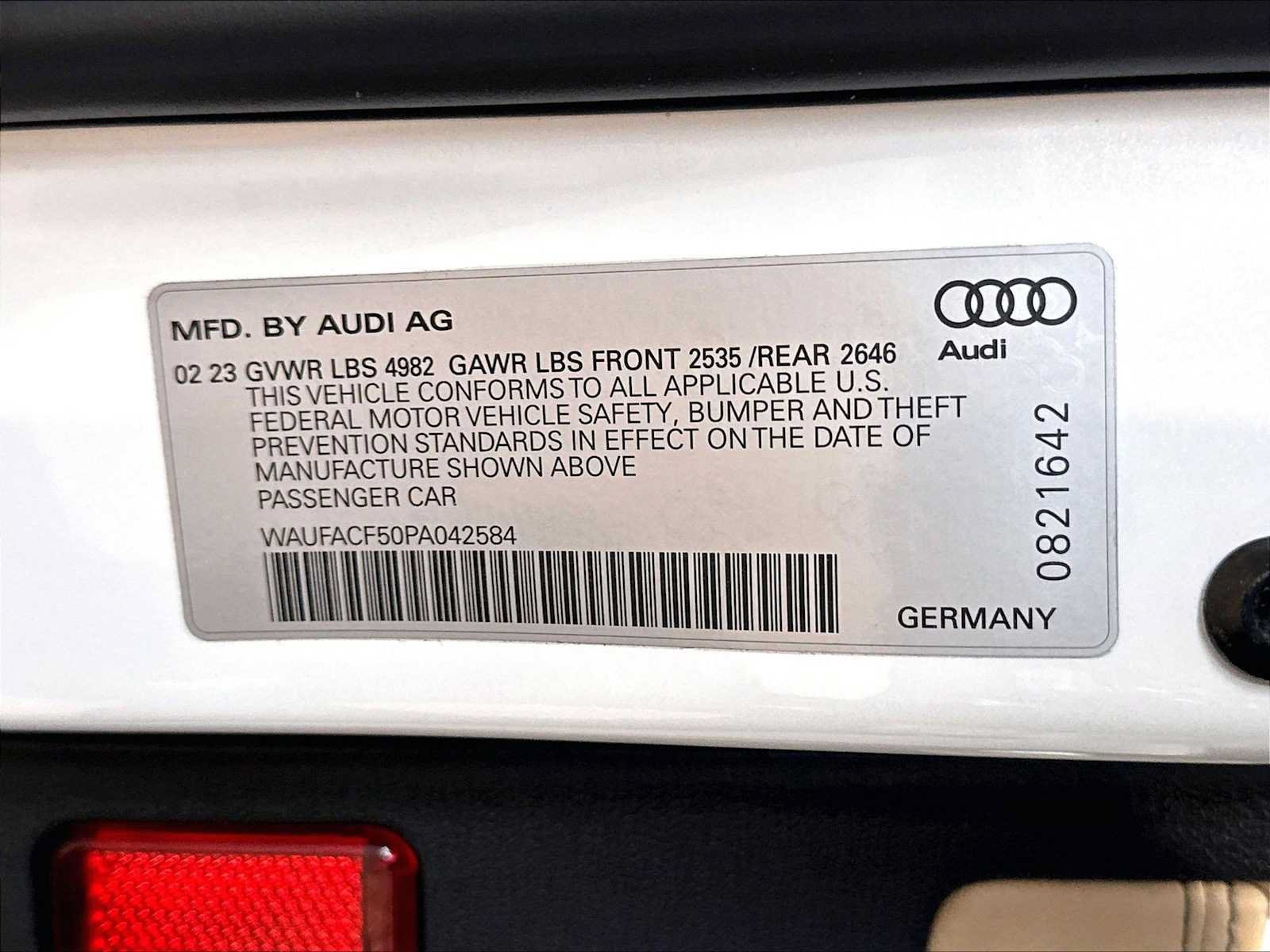 Used 2023 Audi A5 2.0T Premium Plus w/ Premium Plus AWD/4WD image 35