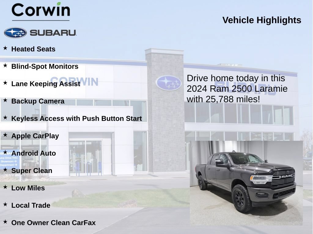 Used 2024 RAM 2500 Laramie AWD/4WD image 6