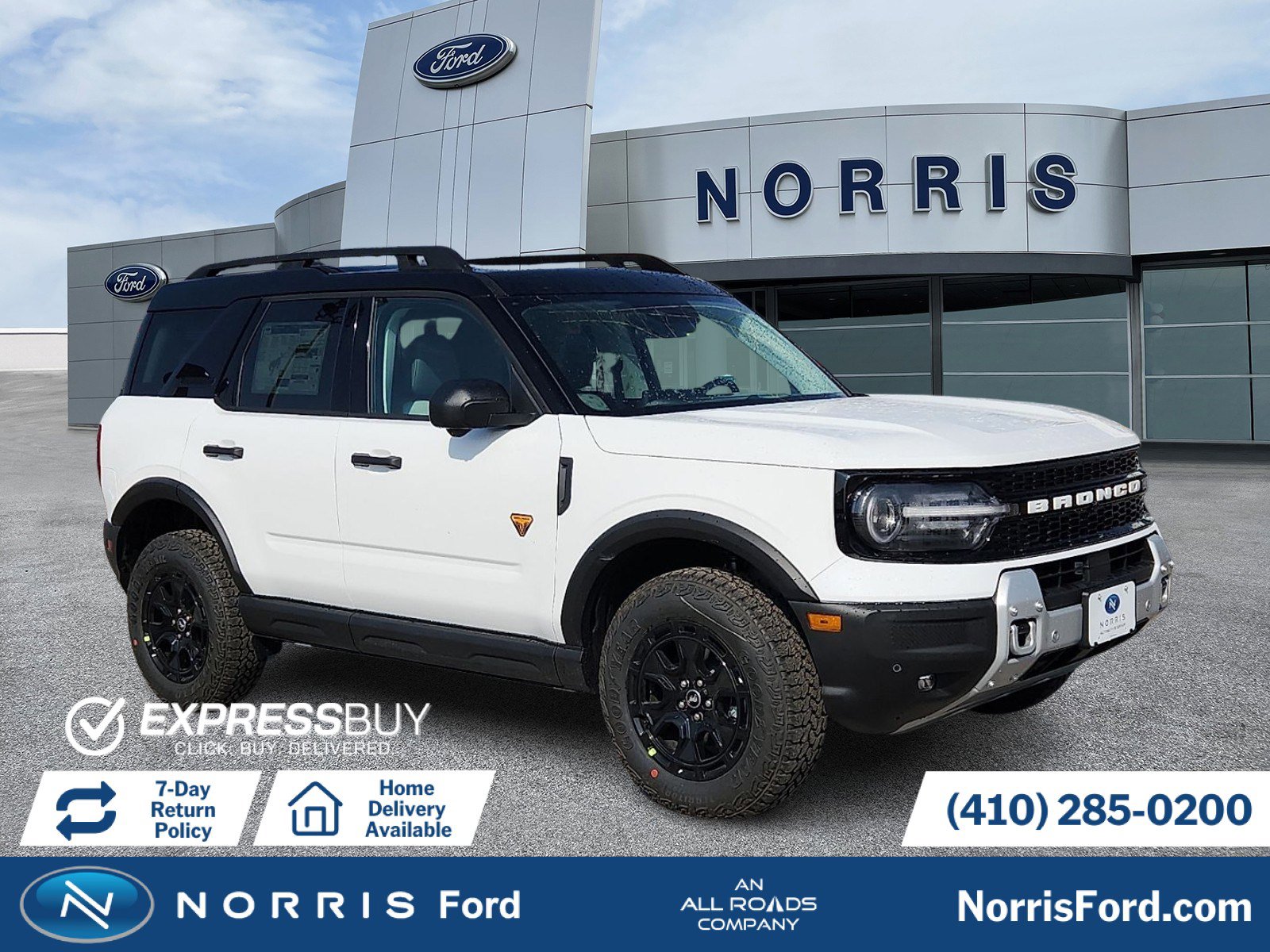New 2026 Ford Bronco Sport Badlands w/ Sasquatch Badlands Package AWD/4WD image 1