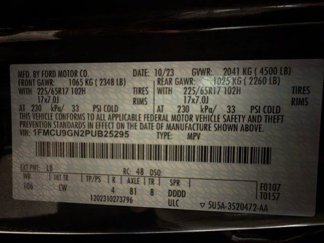 Used 2023 Ford Escape Active w/ Tech Pack #2 image 31