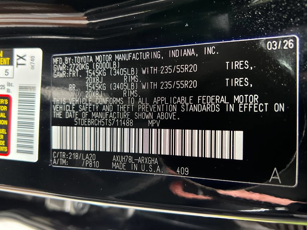 Used 2026 Toyota Highlander Platinum AWD/4WD image 29