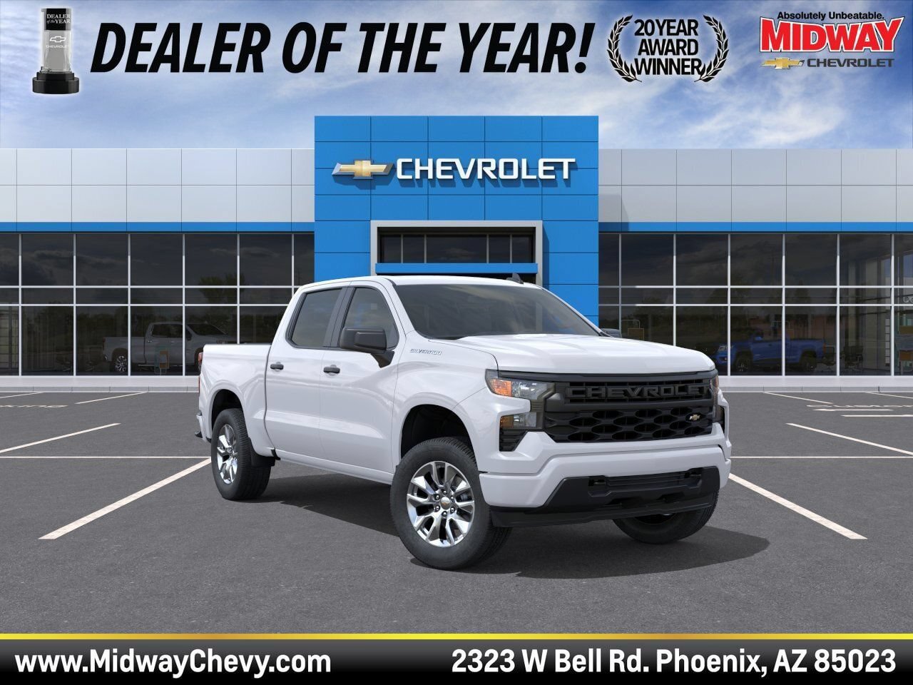 New 2026 Chevrolet Silverado 1500 Custom RWD image 1