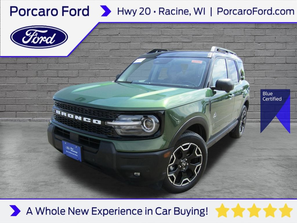 Certified 2025 Ford Bronco Sport Outer Banks w/ Outer Banks Tech Package+ AWD/4WD image 1