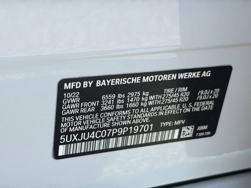Used 2023 BMW X5 M50i w/ Executive Package AWD/4WD image 35
