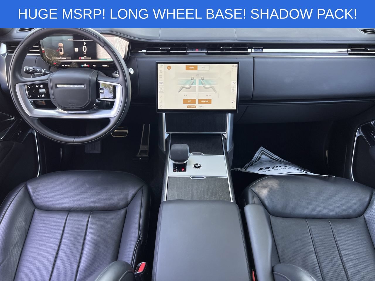 Used 2025 Land Rover Range Rover Long Wheelbase SE AWD/4WD image 7