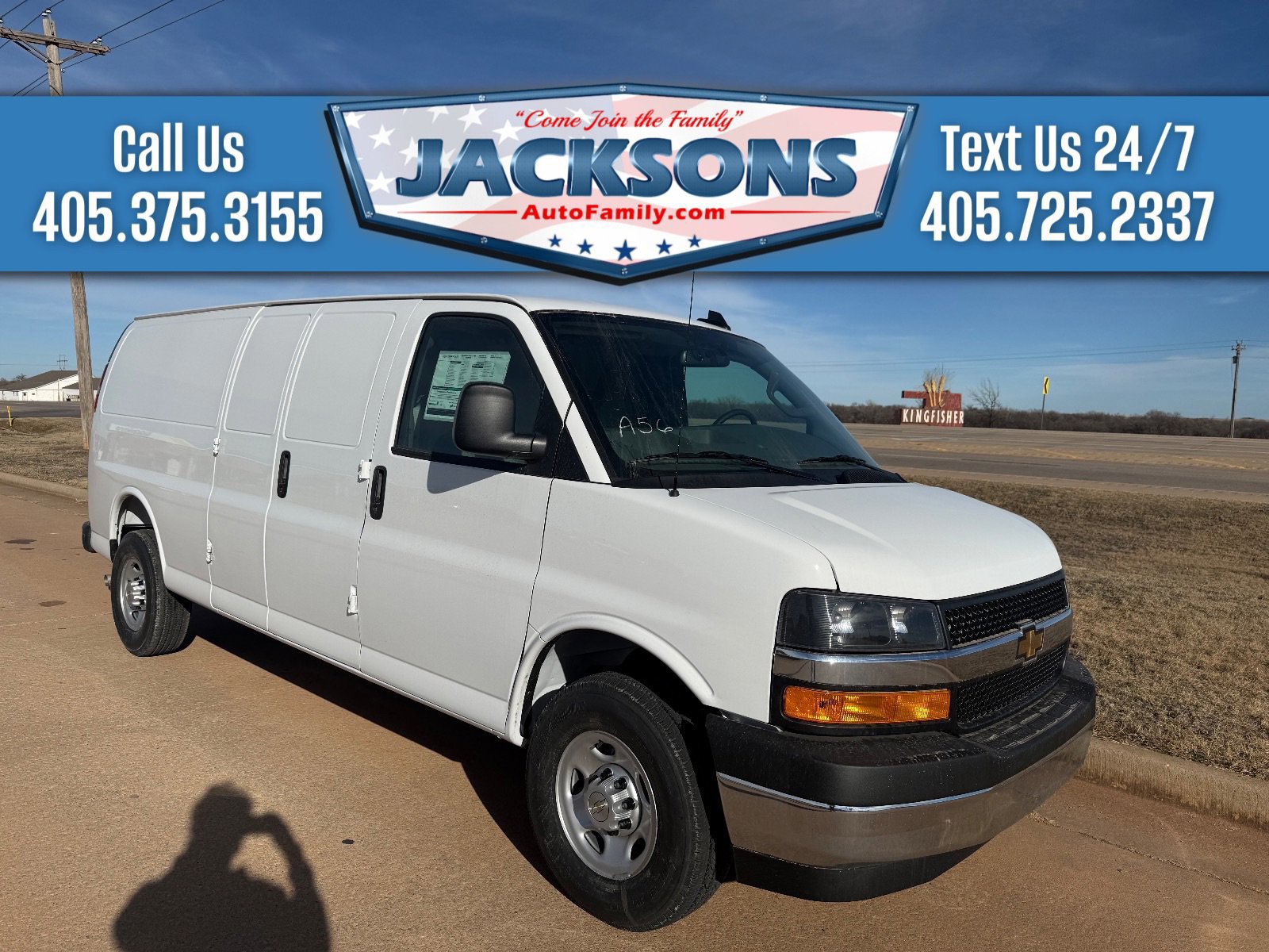 New 2025 Chevrolet Express 3500 Extended w/ Driver Convenience Package RWD image 1
