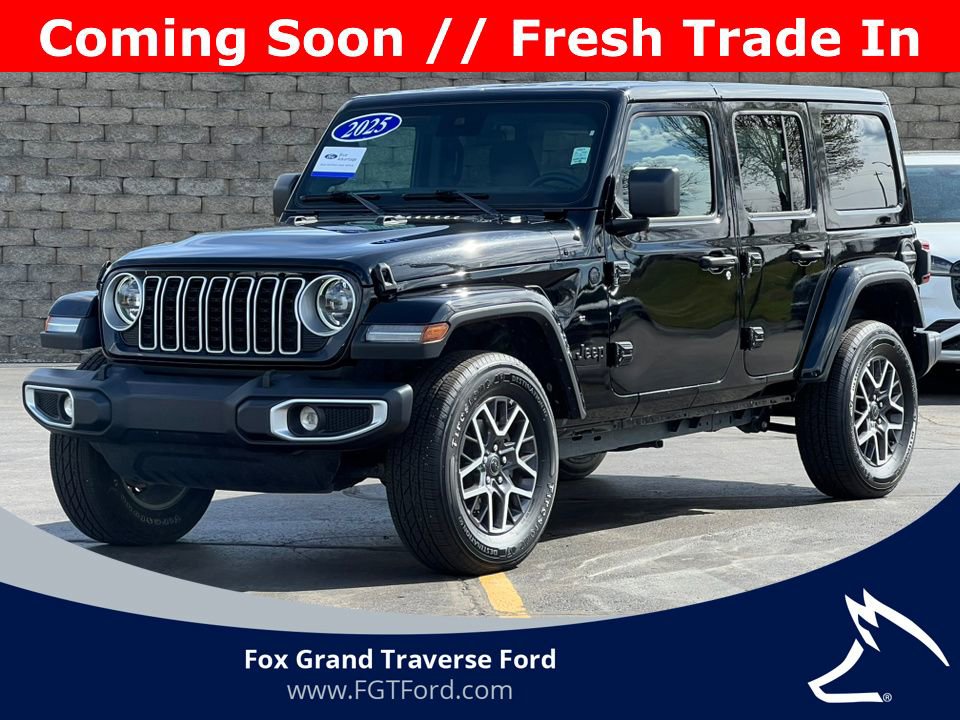 Used 2025 Jeep Wrangler Unlimited Sahara AWD/4WD image 1