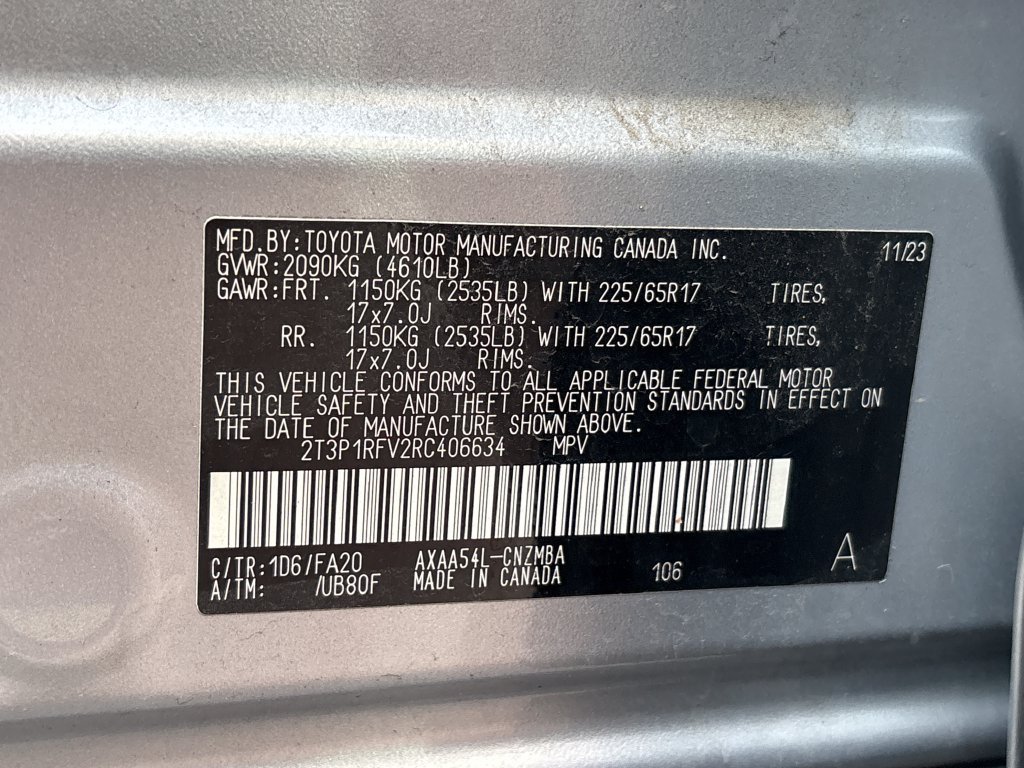 Used 2024 Toyota RAV4 XLE w/ Convenience Package AWD/4WD image 32