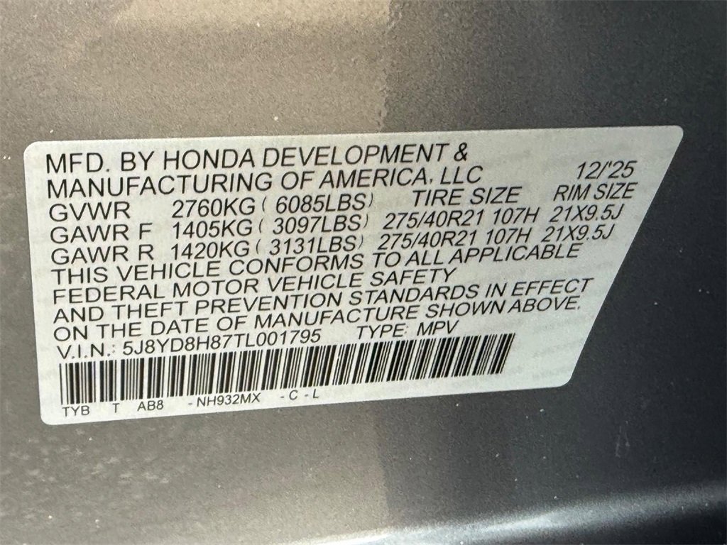 New 2026 Acura MDX Type S image 17