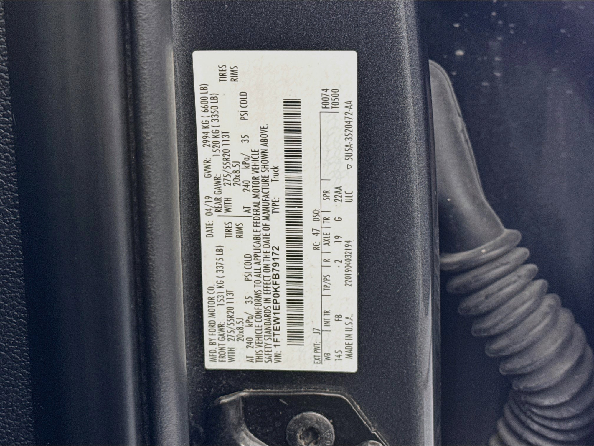 Used 2019 Ford F150 XLT w/ Equipment Group 302A Luxury AWD/4WD image 31