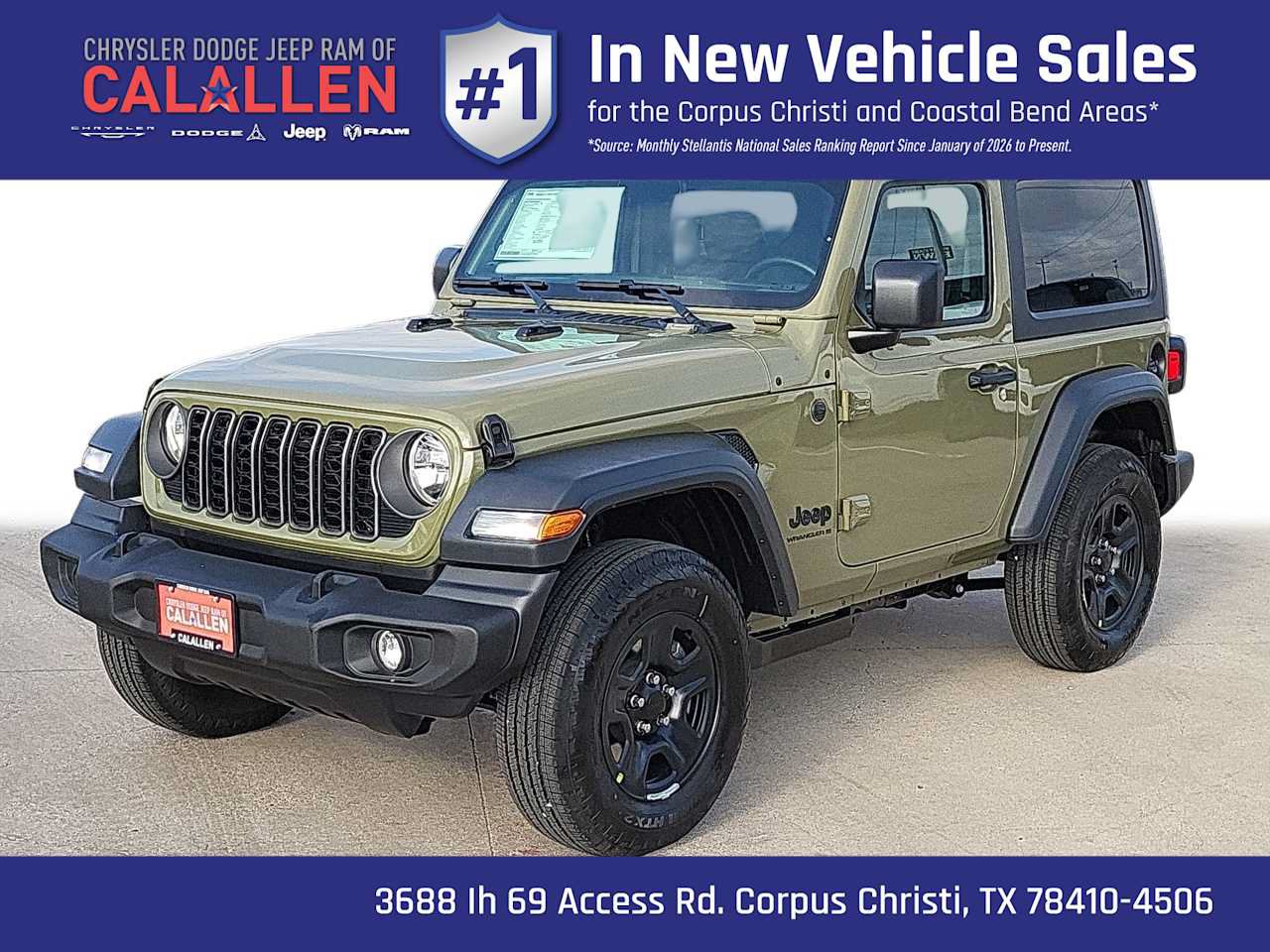 New 2026 Jeep Wrangler Sport
