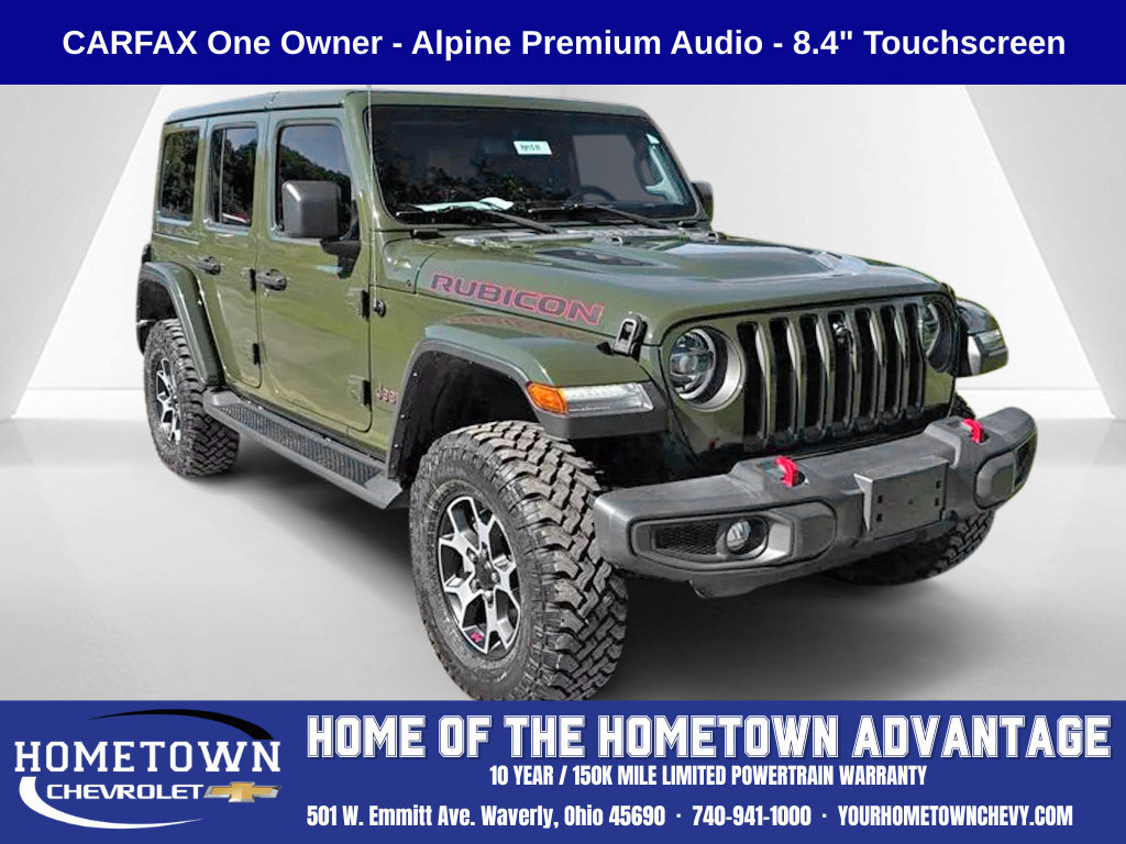 Used 2022 Jeep Wrangler Unlimited Rubicon w/ LED Lighting Group