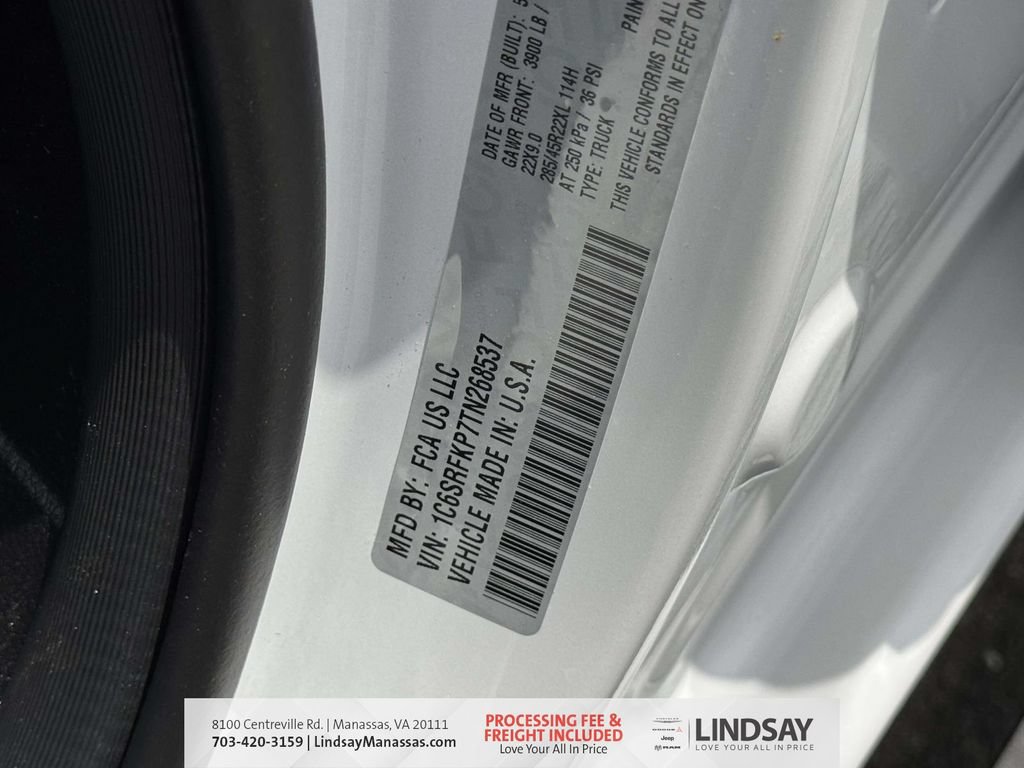 New 2026 RAM 1500 Tungsten AWD/4WD image 32