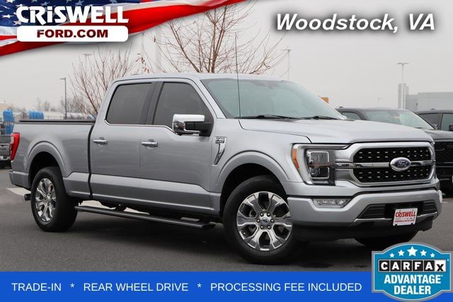 Used 2021 Ford F150 Platinum w/ Trailer Tow Package RWD image 1