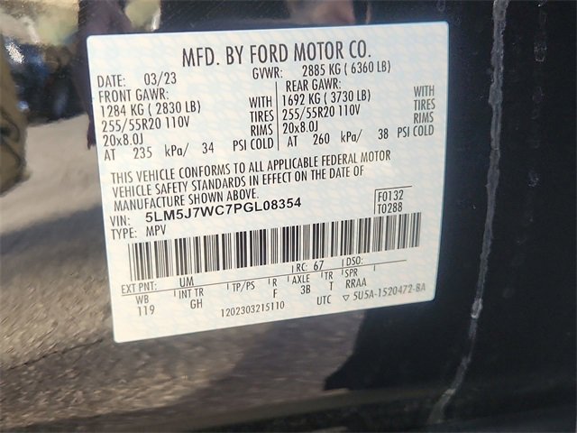 Used 2023 Lincoln Aviator Reserve w/ Elements Package Plus image 35