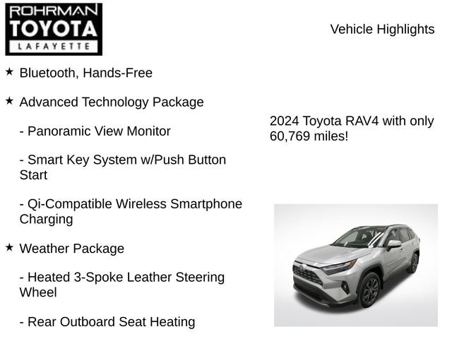 Used 2024 Toyota RAV4 Limited w/ Advanced Technology Package AWD/4WD image 8