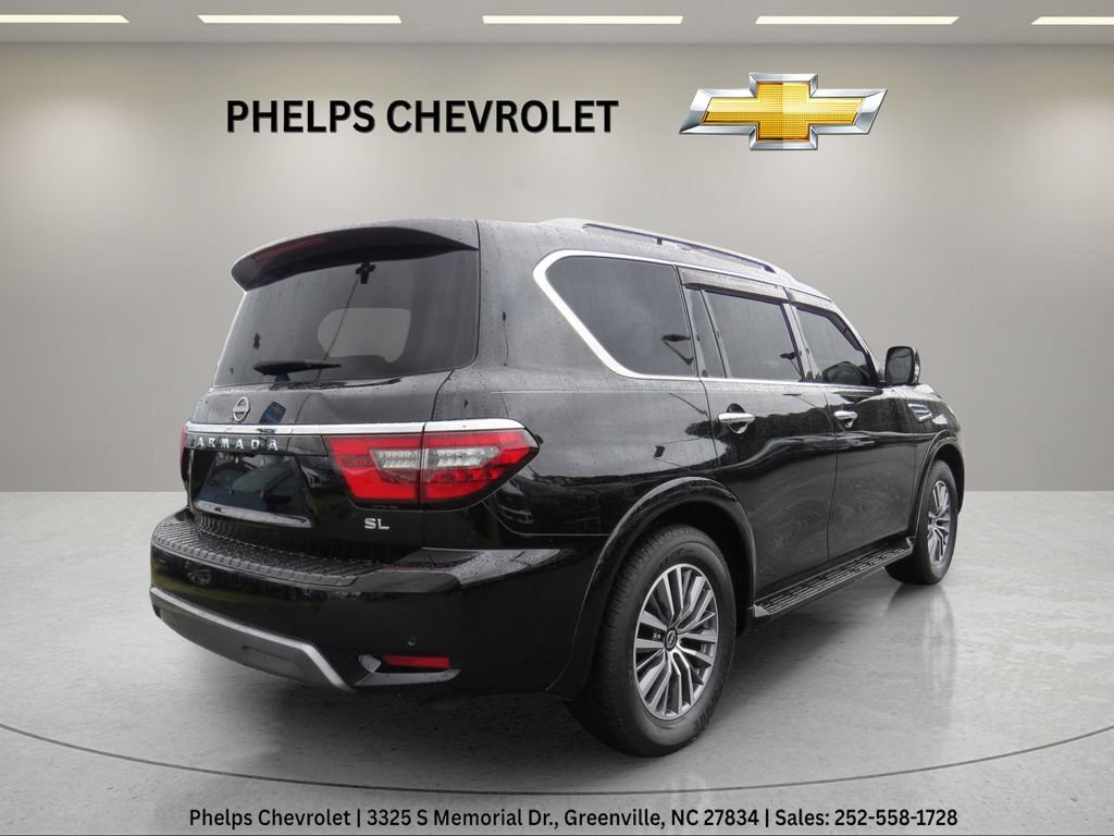 Used 2023 Nissan Armada SL w/ Captain's Chairs Package RWD image 8