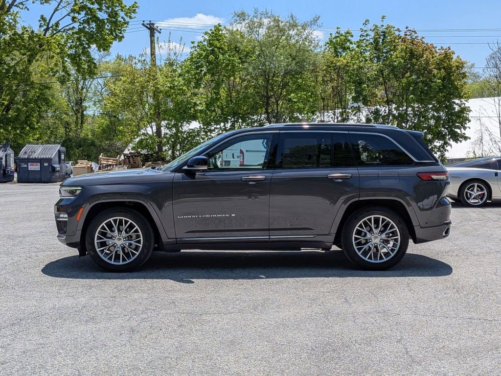 Certified 2022 Jeep Grand Cherokee Summit w/ Adv Protech Group IV AWD/4WD image 9