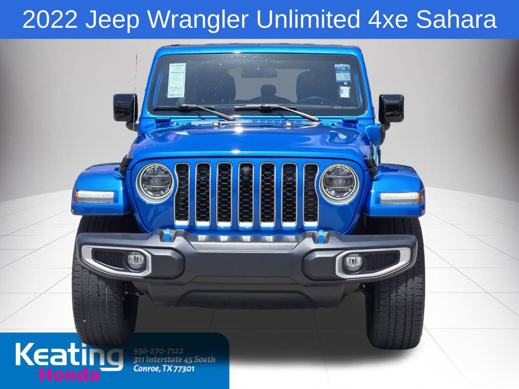 Used 2022 Jeep Wrangler Unlimited Sahara w/ Cold Weather Group AWD/4WD image 2