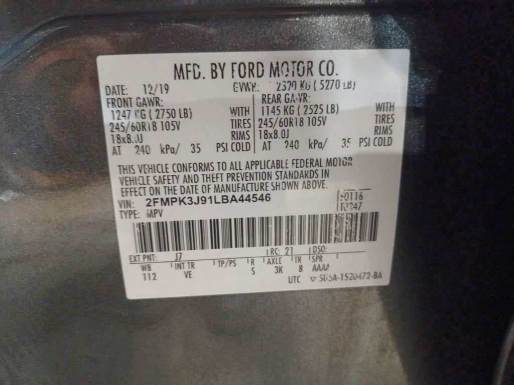 Used 2020 Ford Edge SEL image 25