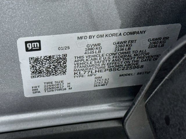 Used 2025 Chevrolet Trax LT w/ LT Convenience Package FWD image 30