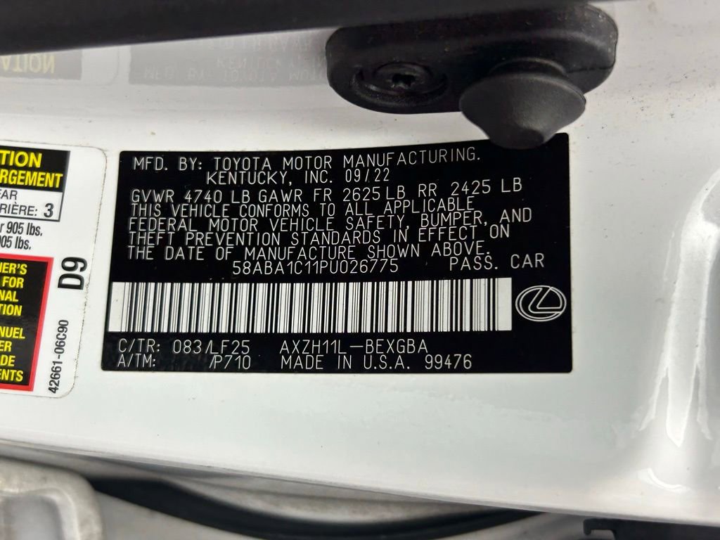 Used 2023 Lexus ES 300h F Sport image 46