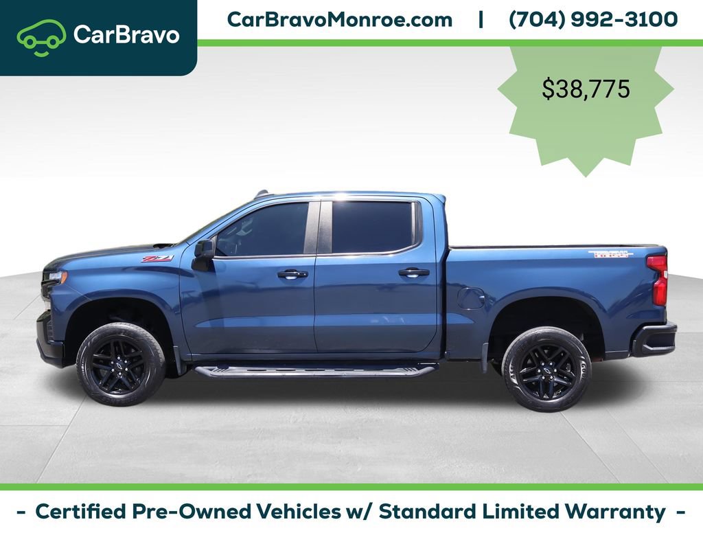 Certified 2022 Chevrolet Silverado 1500 LT Trail Boss w/ Bed Protection Package AWD/4WD image 2