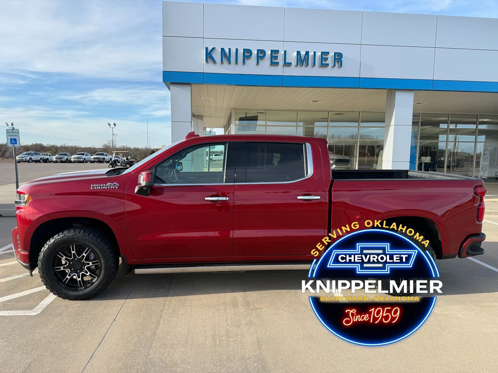Used 2021 Chevrolet Silverado 1500 High Country w/ Technology Package AWD/4WD image 1