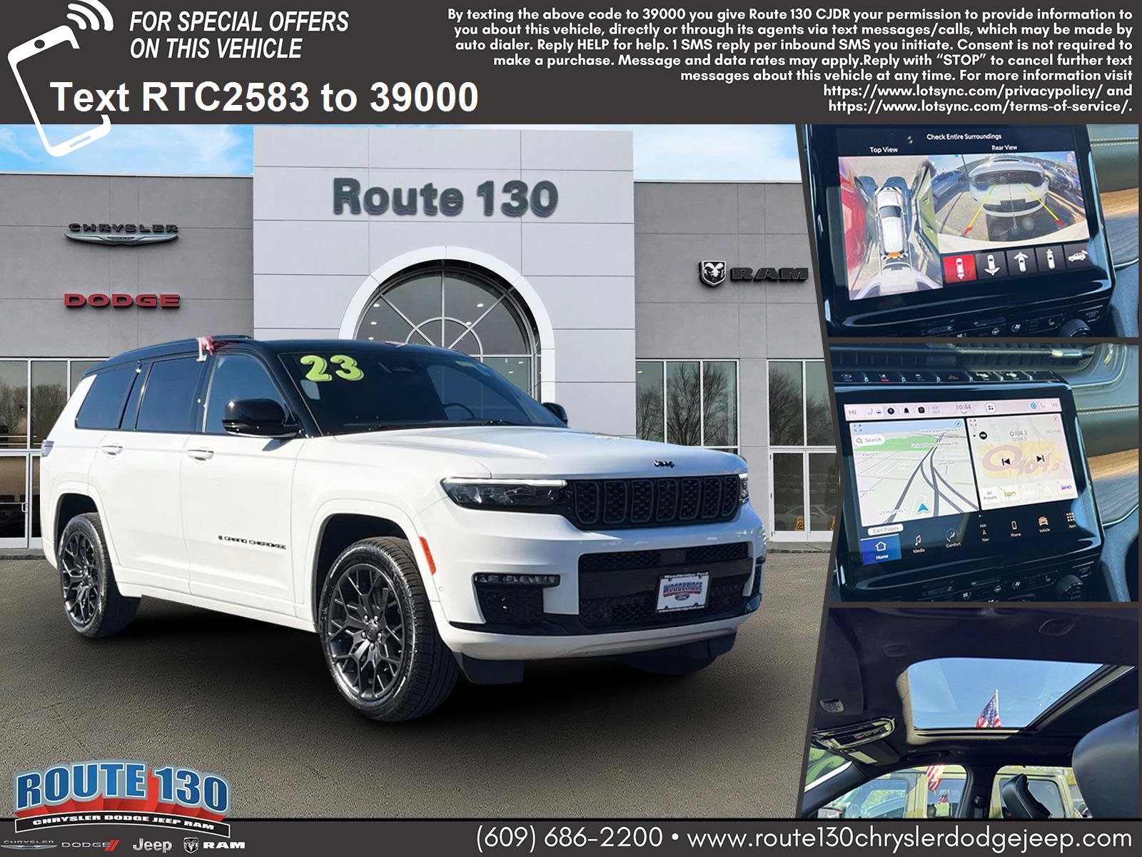 Used 2023 Jeep Grand Cherokee L Summit w/ High Altitude Package AWD/4WD image 1